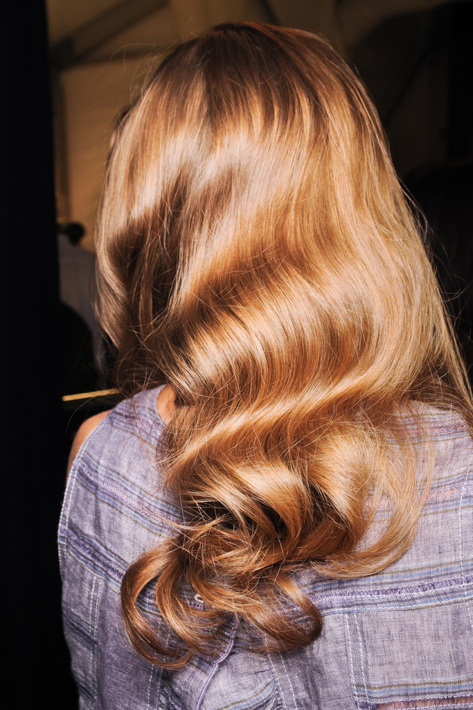 Ondas melena rubia missenplis